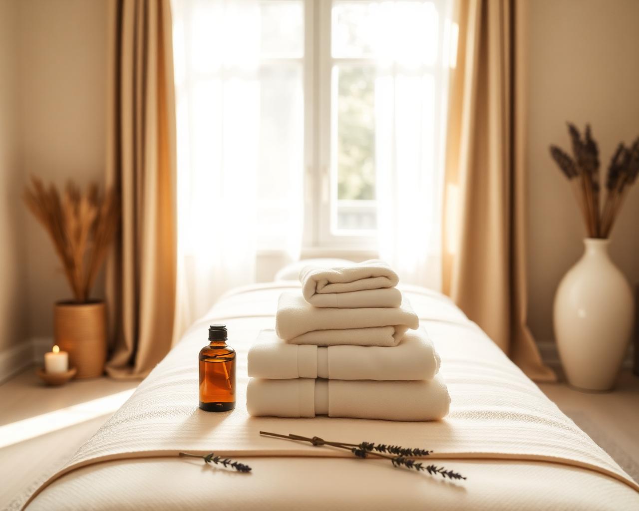 Entspannte Atmosphäre für die mobile Relax Massage in München
