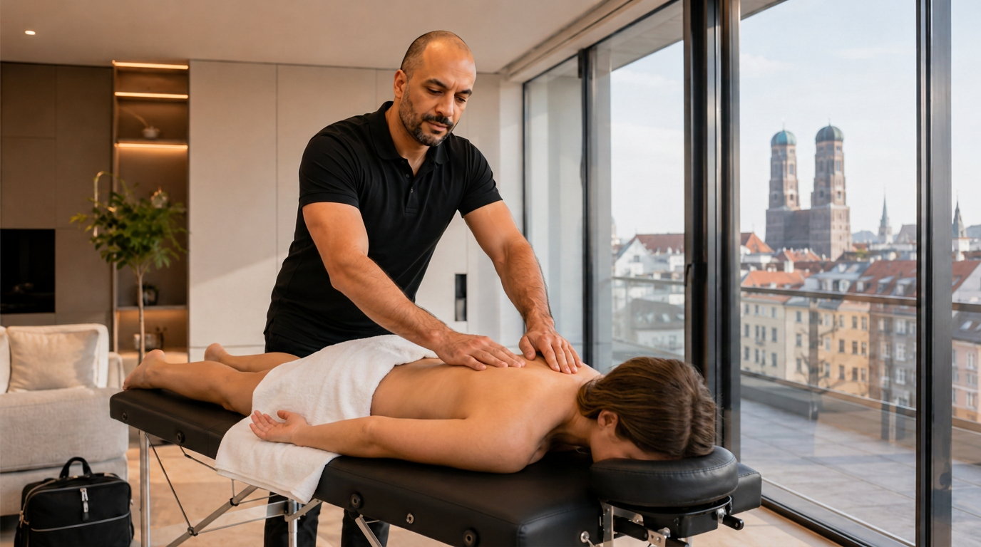 Massage für Geschäftsfrauen in München